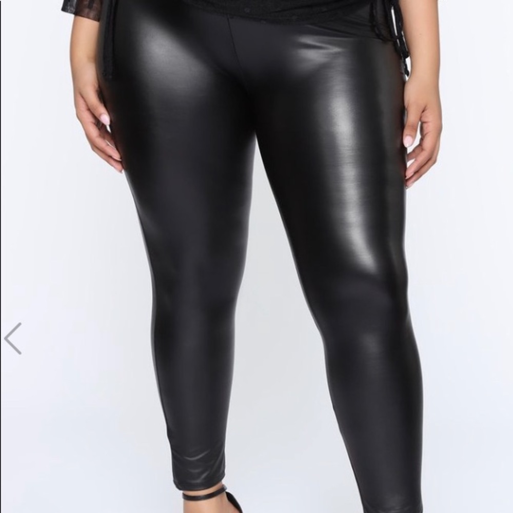 Hot to Touch PU Leggings
